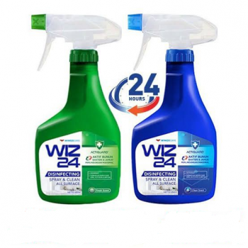 Wiz 24 Disinfecting Spray & Clean All Surface 450ml